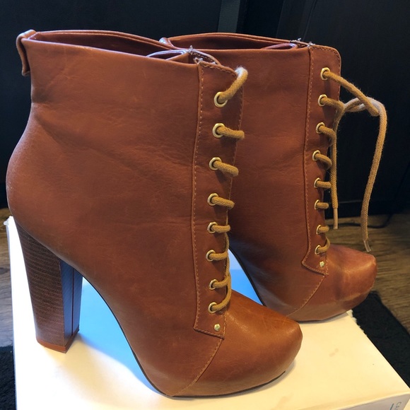 Pre-loved Call it Spring platform boots - Picture 3 of 5